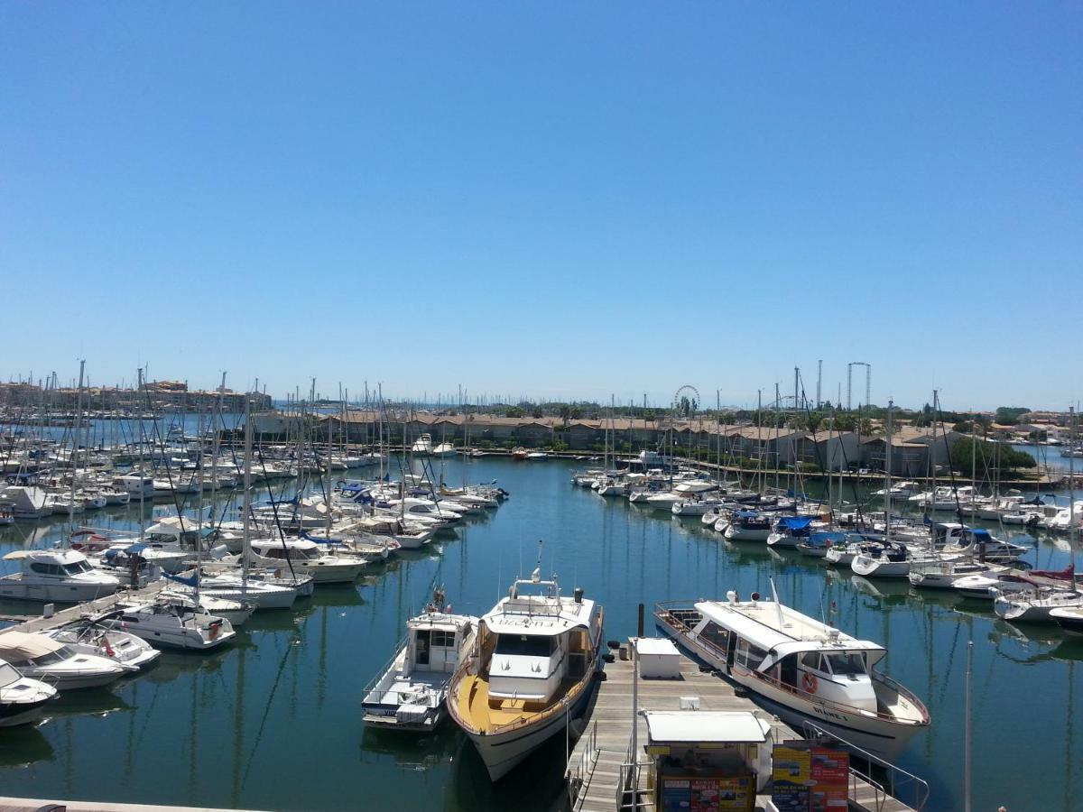 Beau Studio Au Centre Port Du Cap D'Agde Extérieur photo
